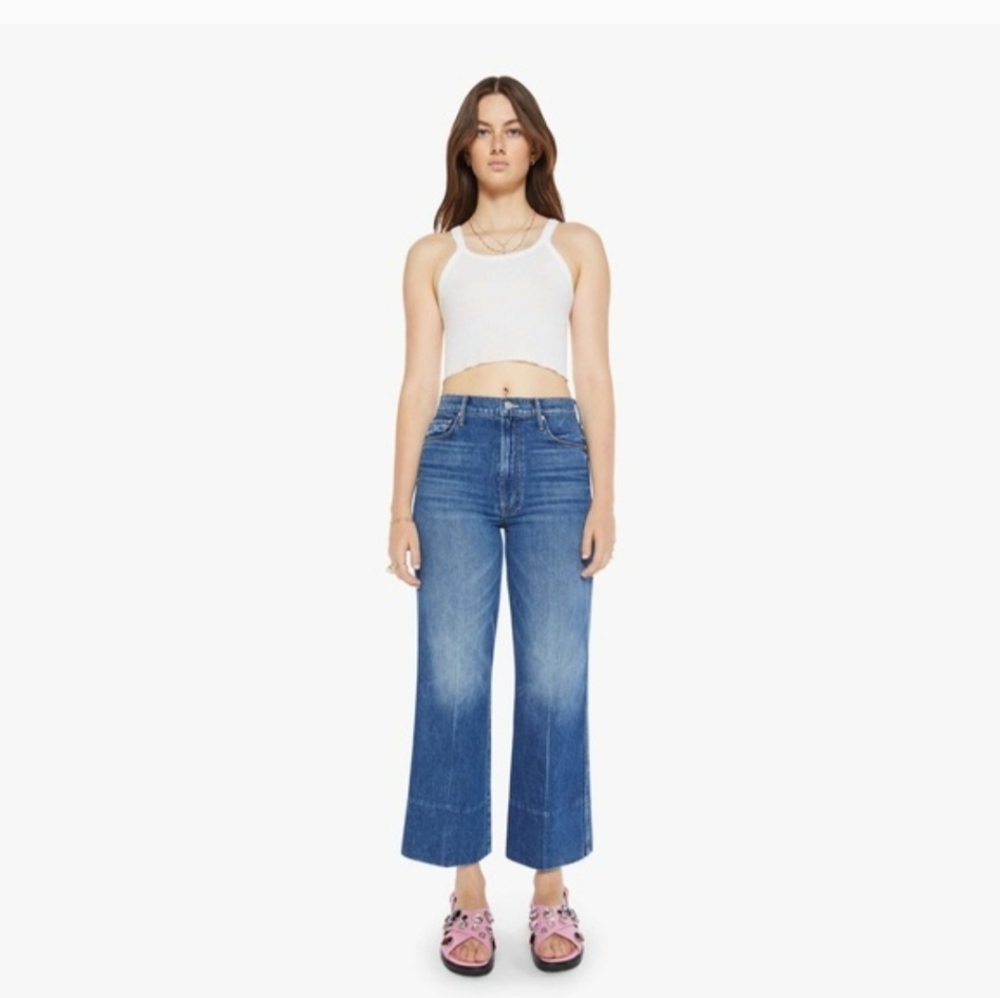MOTHER Flare Blue Jeans